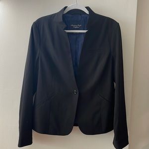 American Eagle Outfitters black lined blazer large